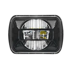 DOT 90W KingKong 5x7 sealed LED headlight rectangular head lamp for Jeep cherokee XJ YJ Chevrolet S10 Geo Metro 4x4 offroad