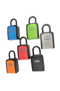 Mini Combination <strong>Safe</strong> Waterproof <strong>Tool</strong> Key Shackle Lock Box Anti Theft Security Case Removable Chain Combination Key <strong>Safe</strong> Box - Product Image 2