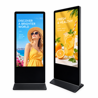 Écran d'affichage publicitaire numérique TFT LCD Full HD de 43 pouces pour intérieur avec CMS intégré pour hôtel, restaurant