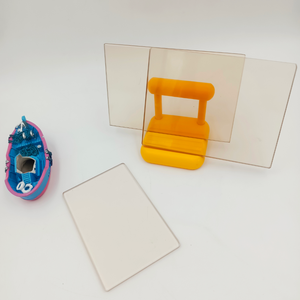 Plaque de verre céramique ignifuge transparente de 4 mm 5 mm pour cheminée et <span class=keywords><strong>four</strong></span> - Product Image 2