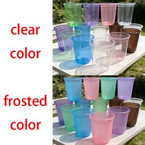 Gobelets jetables en plastique PET de 5 oz et 8 oz pour café et thé au lait, calibre 90/95, pour emballage de boissons de stand, avec couvercle inclus - Product Image 4