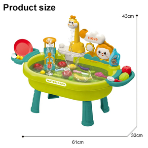 <span class=keywords><strong>Nouveaux</strong></span> jouets <span class=keywords><strong>de</strong></span> <span class=keywords><strong>cuisine</strong></span> pour enfants d'âge préscolaire, lave-vaisselle, évier, jouets avec circulation d'eau, <span class=keywords><strong>jeux</strong></span> éducatifs pour enfants - Product Image 5