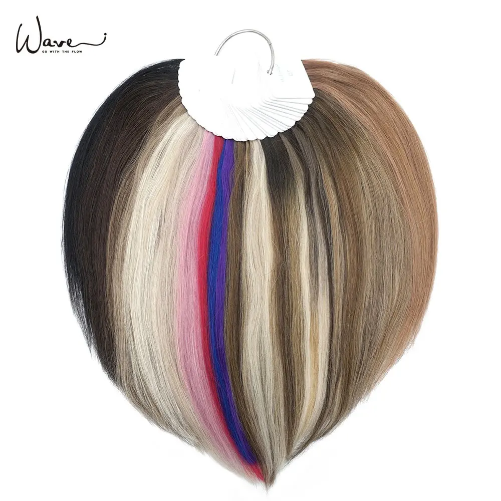 2023 New Release 35 Color Ring Human Hair Extension Luxury Colour Ring for Hair Extensions