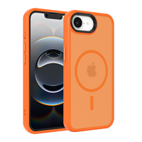 Coque de téléphone pour iPhone 16E, antichoc, 2 en 1, TPU PC, pare-chocs, chargeur sans fil, toucher lisse