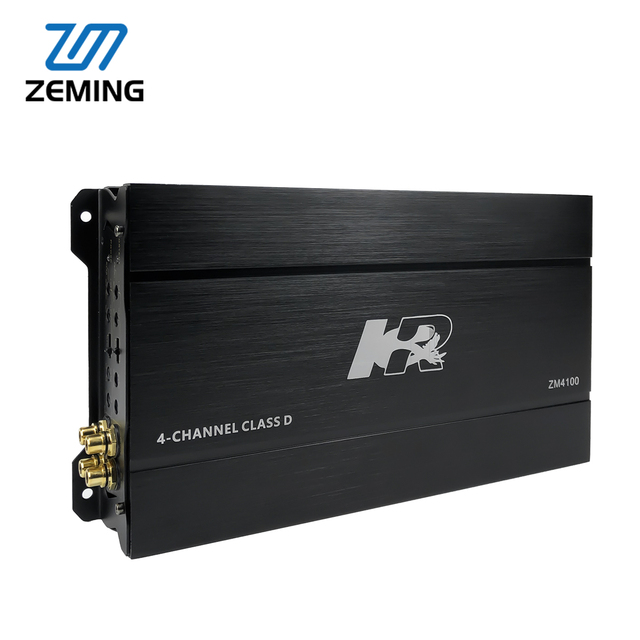 Korean Car Amplifier Mono 4*80W RMS Class D 4-Channel Amplifier Car/Marine/Powersports Compact Micro Amplifiers