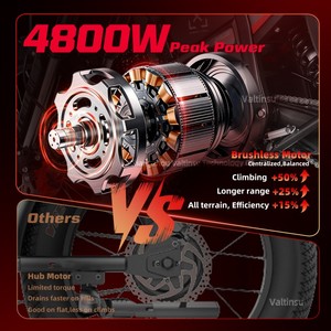 VALTINSU Em5 Pro 4000W Moteur sans balais Moto tout-terrain de haute qualité Motocross Batterie 60V/27AH Vitesse maximale 70KM/H 3 vitesses - Product Image 4
