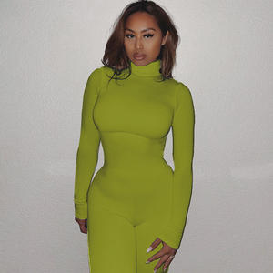 <span class=keywords><strong>Body</strong></span> Stocking da Donna Personalizzato a Collo Alto, Aderente, Elasticizzato, con Cerniera Posteriore, Tinta Unita - Product Image 6