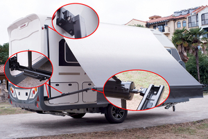Toldo Retráctil Manual de Lujo para Caravana, de Aleación de Aluminio, Impermeable, Protección Solar, Duradero, para Acampar al Aire Libre, para Autocaravana - Product Image 2