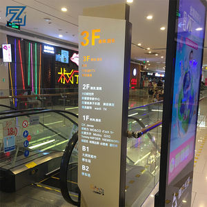 Totem Segnaletico Autoportante per Supermercati e Centri Commerciali, Insegna Direzionale con Messaggi Guida - Product Image 3