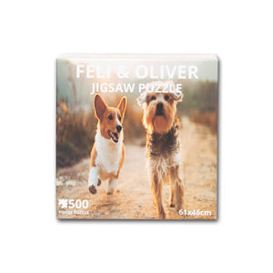 Jouets éducatifs personnalisés en papier animal de dessin animé pour enfants <span class=keywords><strong>Puzzle</strong></span> éléphant <span class=keywords><strong>1000</strong></span> pièces - Product Image 3