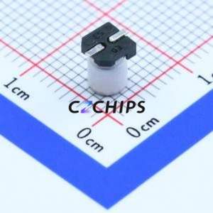 Condensador Electrolítico de Aluminio SMD CS1A470M-CRC54, D4xL5.4mm 47uF 20% 10V 4mm - Product Image 2