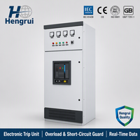 Armoire de distribution LV fixe GGD 400V 1250A avec disjoncteur MCCB certifiée pour applications minières, anti-arc, système d'encastrement IP54