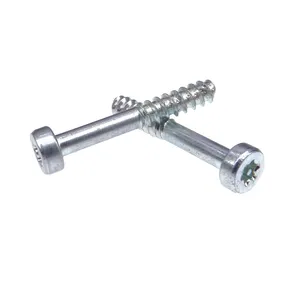 Thép Làm xáo trộn bằng chứng an ninh vít kẽm mạ an ninh chống trộm ốc vít Fastener cho Vòng chuông cửa tại Trung Quốc