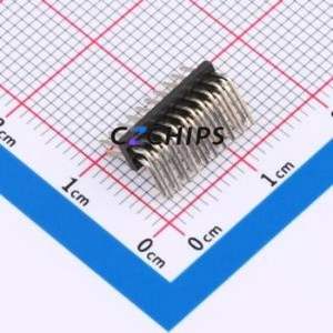 HX PZ1.27-2x10P WZ Pin Header Bent Lead Through Hole,P=1.27mm Connector 2x10P 1.27mm 1.27mm Pin Header - Product Image 2