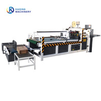Boîte ondulée de collage se pliante semi-automatique de haute qualité faisant la machine pour la boîte ondulée de carton