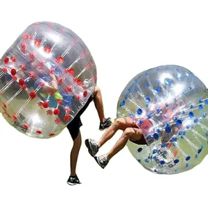 Outdoor Inflatable Transparent Human Bumper Soccer Ball for sports