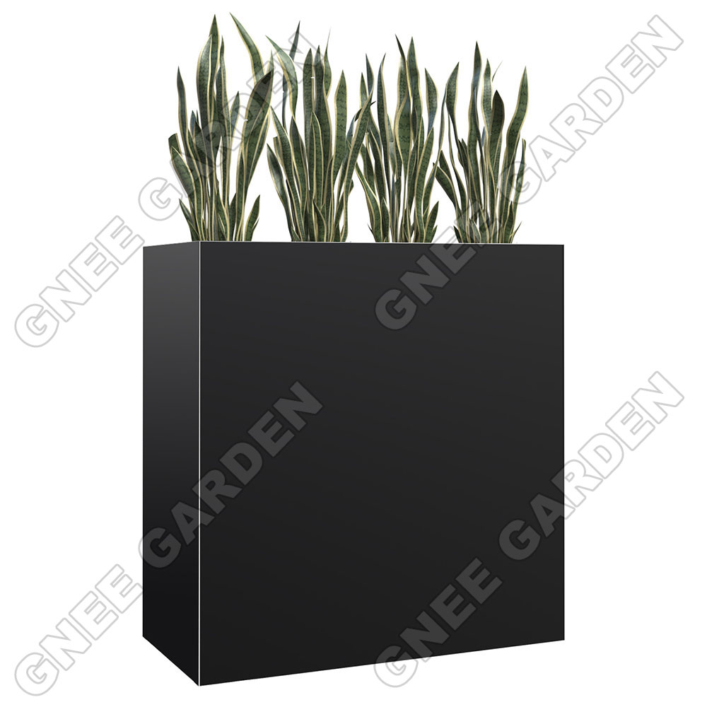 El negro galvanizó 610L * 250W * 610H