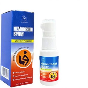 Kangzhimei Spray Natural a Base de Hierbas <span class=keywords><strong>para</strong></span> el Alivio del Dolor de <span class=keywords><strong>Hemorroides</strong></span> 30ml, Certificado CE, Supositorio Anal Calmante - Product Image 4