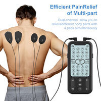 Appareil TENS personnalisé 24 modes double canal EMS Nouvelle conception Équipement de physiothérapie médicale pour le soulagement de la douleur corporelle