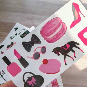 Tatuajes Temporales Impermeables de París, Decoraciones para Fiestas de Cumpleaños, Recuerdos, Pegatinas Decorativas de Moda y Diseño Parisino, Regalos para Chicas - Product Image 5