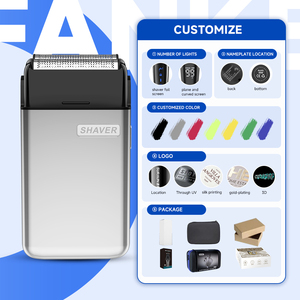 Rasoir Électrique Professionnel Homme Mini Fanke FK-702 Personnalisé, Tondeuse Faciale Portable Mini Étanche - Product Image 4