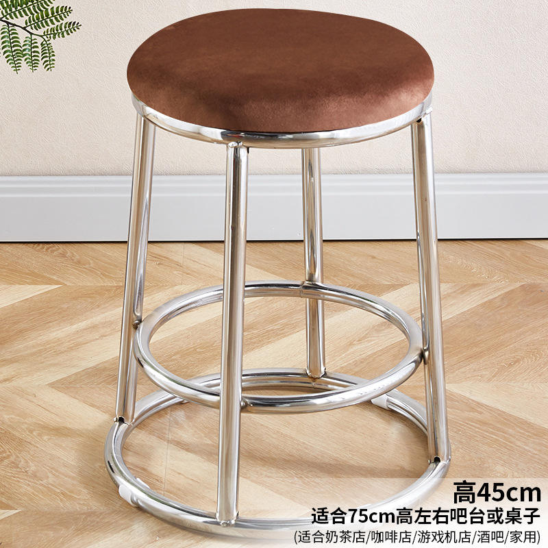 Modèle renforcé de 45 cm - Cadre en velours marron clair.