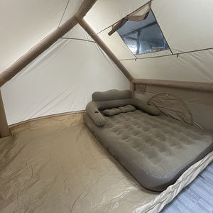 Hitree Venta caliente grande 6,3 ㎡ tienda inflable plegable portátil impermeable a prueba de viento al aire libre Camping PVC Oxford tela de lona - Product Image 6