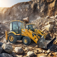 Tracteur d'excavatrice de chargeur de JCB 1CX/2CX
