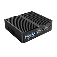 Guanfeng Mini PC Router Computadora de escritorio Intel Celeron J1900 N2810/N2840/N2940 J4125 N4000 3215U/5005U Win 11