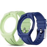 Kit de Modificación de Silicona Premium Upro para Reloj de Bolsillo AP-swatch Royal Pop, Cambio a Reloj de Pulsera Deportivo con Correa Impermeable