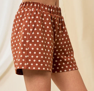 Shorts de Mujer al por Mayor, Premium, Personalizados con Logotipo, Tela con Puntos, Casuales, Ajustados, Cintura Elástica, Algodón Suave y Transpirable - Product Image 3