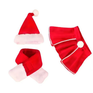 Rắn Mùa Đông Giáng Sinh Vật Nuôi Trang Phục Set-Mèo Tai Headband & Cape Với Bow Tie Cho Chó/Mèo (Thoải Mái Chất Liệu Mềm Mại) - Product Image 6