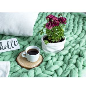 <span class=keywords><strong>Manta</strong></span> <span class=keywords><strong>de</strong></span> punto grueso, <span class=keywords><strong>manta</strong></span> <span class=keywords><strong>de</strong></span> hilo grueso <span class=keywords><strong>de</strong></span> punto gigante - Product Image 3