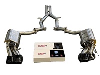 Tuyau d'échappement Catback en acier inoxydable pour BENZ W218 CLS63 6.2T 2012-2017