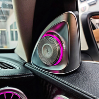 Kit d'éclairage d'ambiance 64 couleurs ABS+LED 3-5W W253 W205 12V pour Mercedes-Benz Classe C GLC, éclairage intérieur