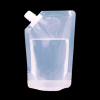 Pochette souple personnalisée de 500 ml avec bec verseur pour liquides, aliments, fruits, boissons et soupes