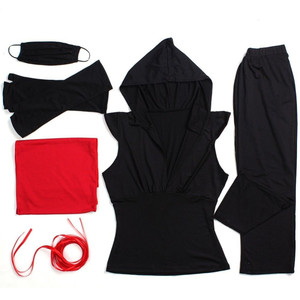 Disfraz de Guerrero <span class=keywords><strong>Ninja</strong></span> Enmascarado de <span class=keywords><strong>Anime</strong></span> para <span class=keywords><strong>Mujer</strong></span> Adulta, Disfraz de Halloween, Disfraz de Cosplay - Product Image 4