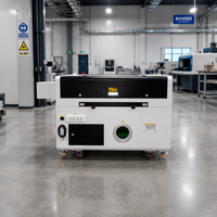 Graveur/découpeur laser CO2 de bureau Tounjen 7050 avec contrôle Ruida, prise en charge DXF, traitement du cuir, table de travail relevable, refroidissement par eau