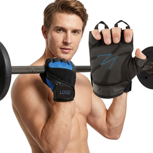 Unisex High Quality Spandex Lightweight Half Finger <b>Weight</b> Lifting Gym Gloves Non-Slip Breathable Quick Drying Palm Adjustable - Product Image 1