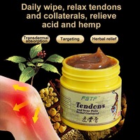Baume Auto-Chauffant aux Herbes Naturelles pour les Douleurs Musculaires, Fatigue, Rhumatisme, Lombalgies, Contusions et Crampes