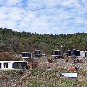 บ้านพักตากอากาศแบบเคลื่อนย้ายได้สำเร็จรูป Starlight Camping Cottage พร้อมห้องเก็บของและบริการอาหารและเครื่องดื่มในตัว - Product Image 1
