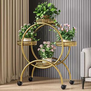Support à fleurs en métal en fer, créatif et moderne, intérieur/extérieur, 3 étagères, design <span class=keywords><strong>contemporain</strong></span>, pour plantes succulentes, utilisation dans le <span class=keywords><strong>jardin</strong></span>. - Product Image 4