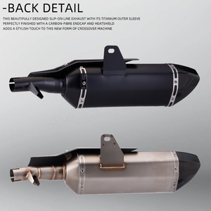 Moto Escape - Nuevo Tubo de Enlace Central de Escape para Motocicleta con Protector Térmico de Fibra de Carbono Modificado para HONDA <span class=keywords><strong>Forza750</strong></span> Nss750 X-ADV750 750 - Product Image 6