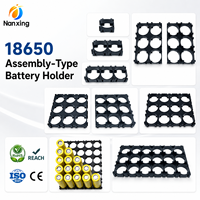 Penyangga Baterai 18650 Modular Grosir, Apertur 18.4mm, Bahan ABS+PC, Tahan Api, Bersertifikasi CE, Spacer Baterai 18650