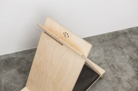 Mobilier personnalisé de haute qualité en bois durable pour chats et chiens lit de luxe intérieur pour animaux de compagnie par fabricant durable