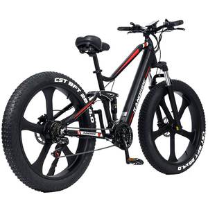Bicicleta de Montaña RANDRIDE 48V para Adultos, 26 Pulgadas, con Cuadro de Suspensión Completa, 21 Velocidades, Alimentada por una Batería de Litio - Product Image 4