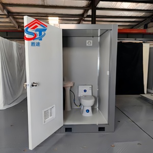 Inodoro Móvil Prefabricado Económico y Moderno, Baño Portátil para Exteriores, Cabina WC con Panel Sándwich, Inodoro Ecológico - Product Image 1