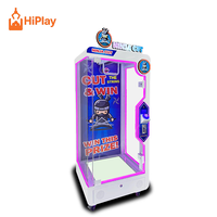 Machine à griffes à monnayeur professionnelle Cut It Premium, jeu d'arcade de coupe de ficelle Ninja Cut pour grands jouets en peluche