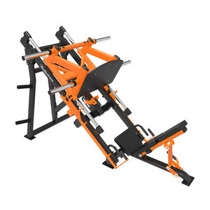 Stalen 45 Graden Leg Press Hack Squat Multifunctionele Fitness Gym <span class=keywords><strong>Machine</strong></span> Plaat Geladen Voor Bodybuilding - Product Image 1