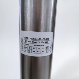 高圧ボーリング孔駆動圧力制御深井戸水太陽光ポンプ灌漑システムインバーター農業用遠心ポンプ - Product Image 3